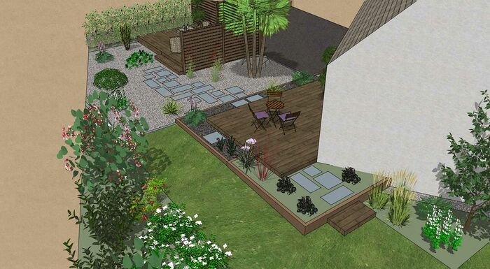 Moderniser et créer une terrasse à Langueux clermont5