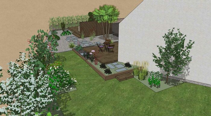 Moderniser et créer une terrasse à Langueux clermont6