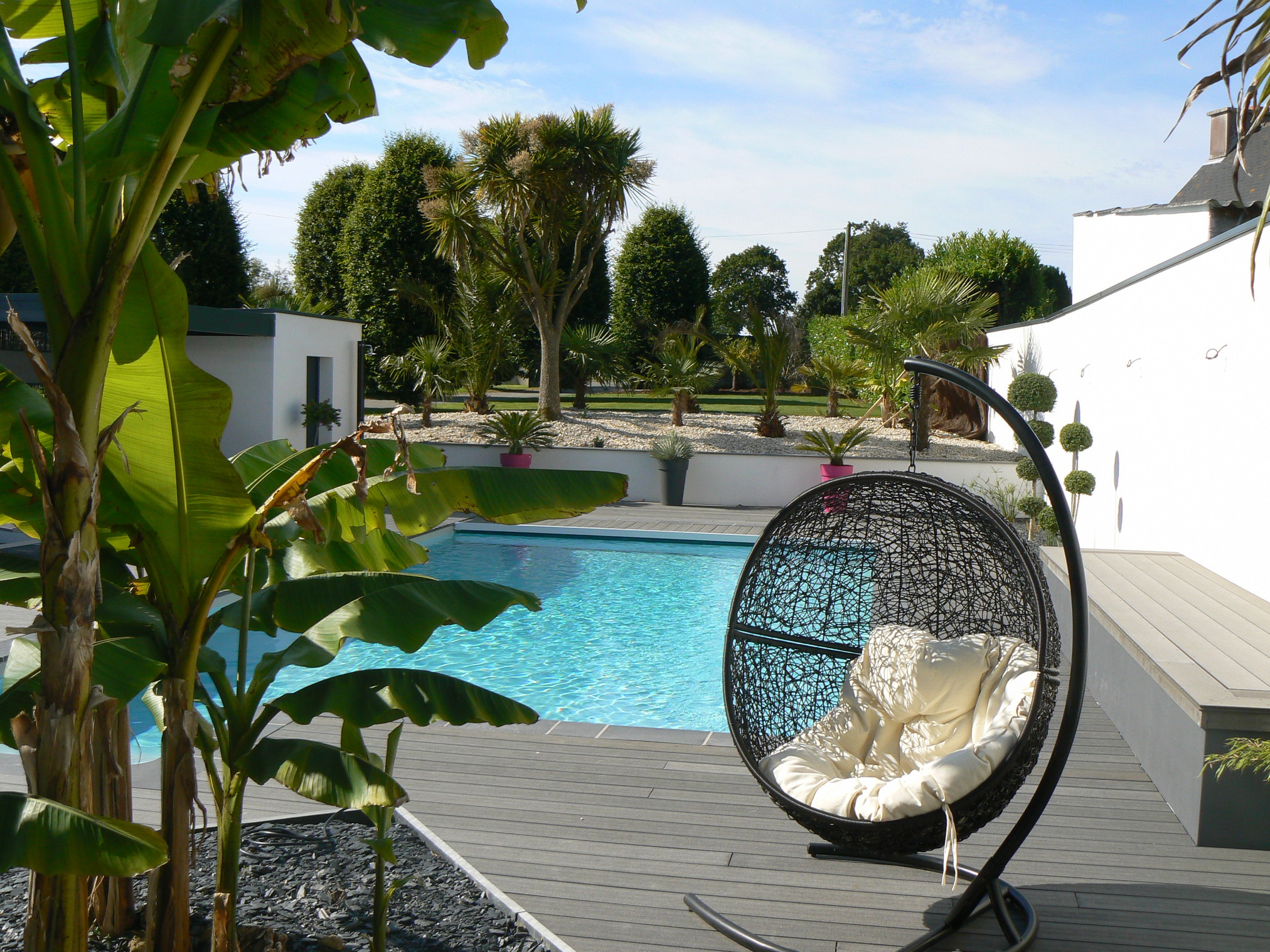 Création piscine, terrasses et clôtures à StCast Le Guildo